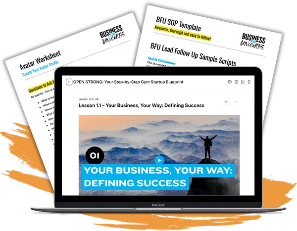 Business for Unicorns profitable gym